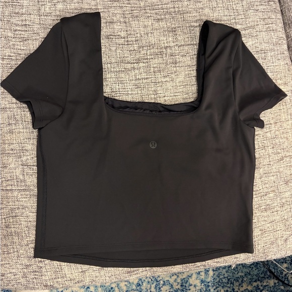 Lululemon Wunder Under SmoothCover Square-Neck T-Shirt - Picture 5 of 7